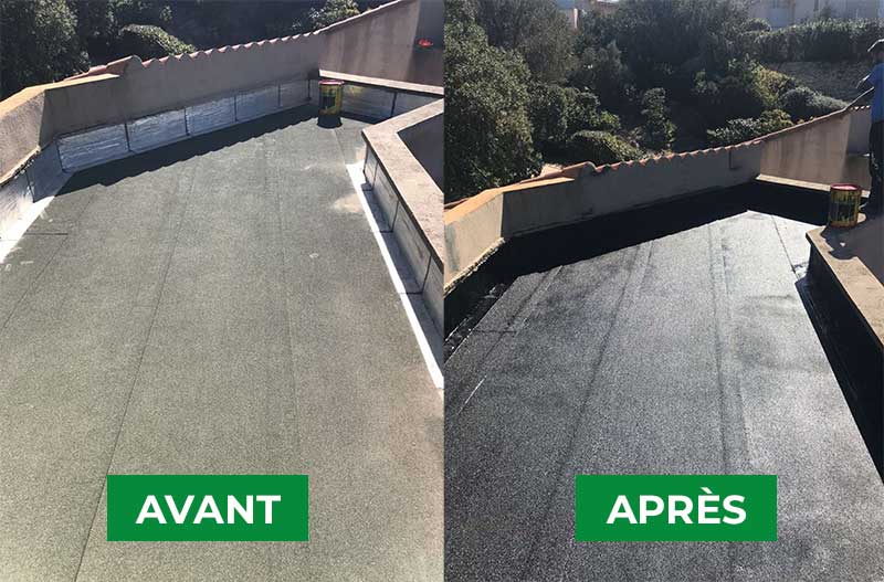 Étanchéité toit plat terrasse roofing - Firme Home Protect : Artisan couvreur en Belgique : Nous utilisons la membrane d’étanchéité goudronné (bitume) pour tous les types de toitures plates, terrasses... Intervention en Belgique : région Flamande, Wallonne et Bruxelles …